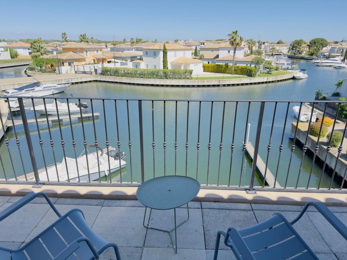 艾格-莫尔特Marina 120M²/8 Pers/ Terrasse 100M²/ Appontement别墅 外观 照片