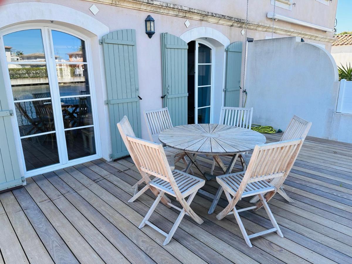 艾格-莫尔特Marina 120M²/8 Pers/ Terrasse 100M²/ Appontement别墅 外观 照片