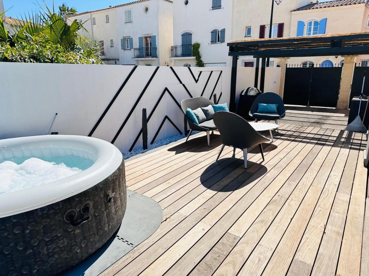 艾格-莫尔特Marina 120M²/8 Pers/ Terrasse 100M²/ Appontement别墅 外观 照片